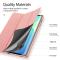 DUX DUCIS DUX DUCIS Galaxy Tab S10 FE Plus Fodral DOMO Tri-Fold Rosa