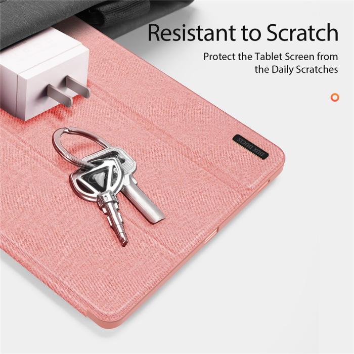 Bild 4, DUX DUCIS DUX DUCIS Galaxy Tab S10 FE Plus Fodral DOMO Tri-Fold Rosa