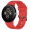 Google Pixel Watch 4 / 3 45 mm Armband Silikon Röd