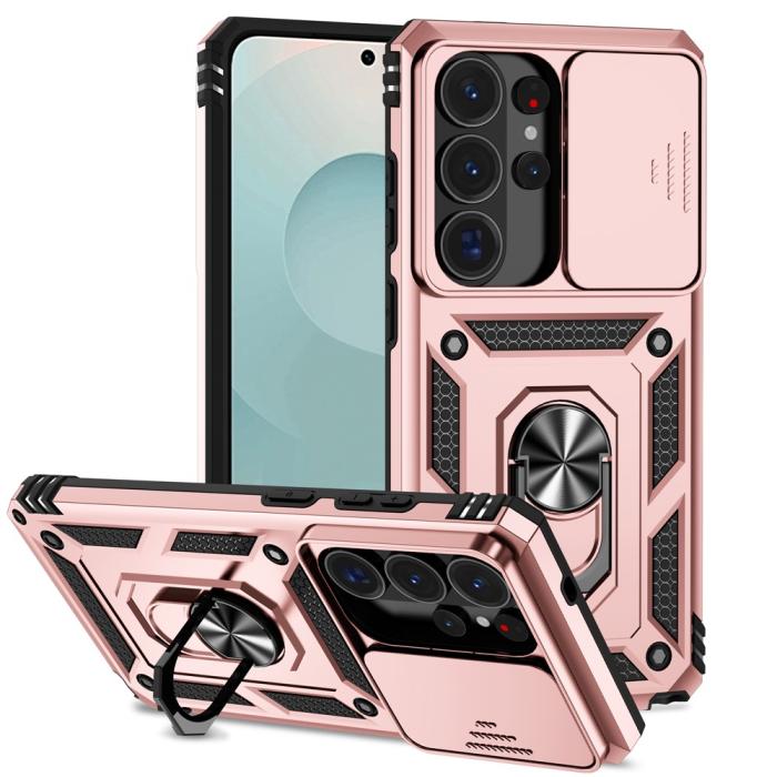 Bild 2,  Samsung Galaxy S26 Ultra Skal CamShield Ring Hybrid Roséguld