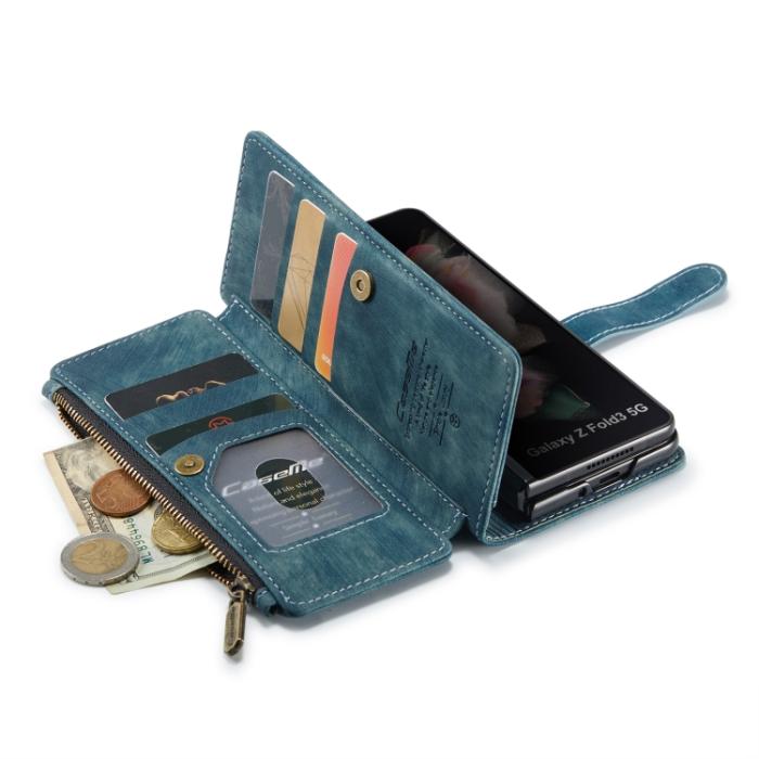 Bild 6, CASEME CASEME Galaxy Z Fold 3 Fodral Multifunktionell Blå