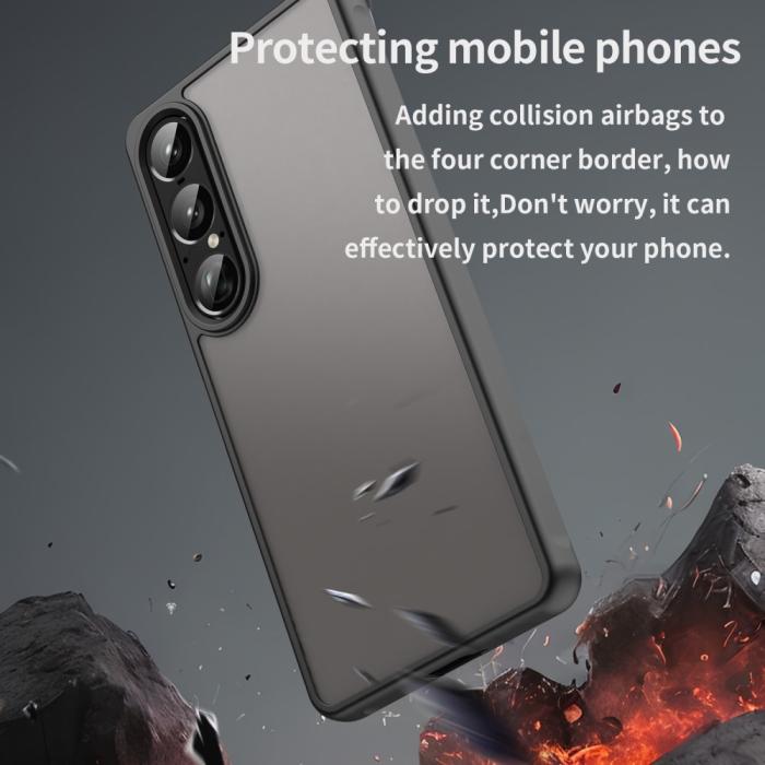 Bild 3,  Sony Xperia 1 VII Skal Hybrid Frosted Svart