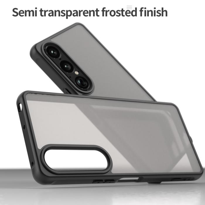 Bild 4,  Sony Xperia 1 VII Skal Hybrid Frosted Svart