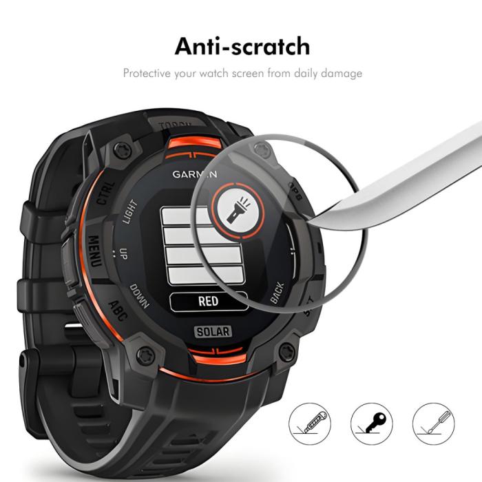Bild 5, ENKAY ENKAY Garmin Instinct E 45 mm 2-PACK Skärmskydd Heltäckande