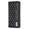 BINFEN BINFEN iPhone 17 Pro Max Fodral Diamond Flip Läder Svart