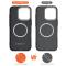 Tech-Protect Tech-Protect iPhone 16 Pro Max Skal MagSafe ION Carbon Svart