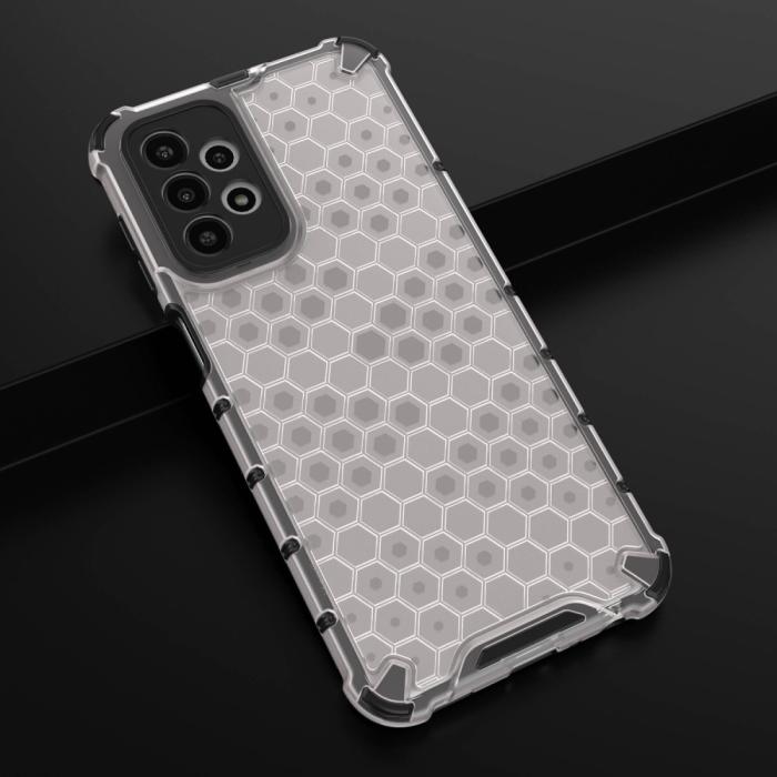 Bild 3,  Samsung Galaxy A23 5G Skal Honeycomb Shockproof Grå