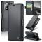 CASEME CASEME Redmi Note 14 Pro/Pro Plus 5G Fodral RFID Läder Svart