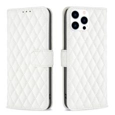  iPhone 15 Pro Fodral Diamond L&auml;der Vit