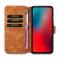 DG.MING iPhone 12 / 12 Pro - DG.MING Retro Fodral - Brun