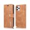 DG.MING iPhone 12 / 12 Pro - DG.MING Fodral/Magnet Skal - Brun