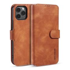 DG.MING iPhone 12 / 12 Pro - DG.MING Retro Fodral - Brun