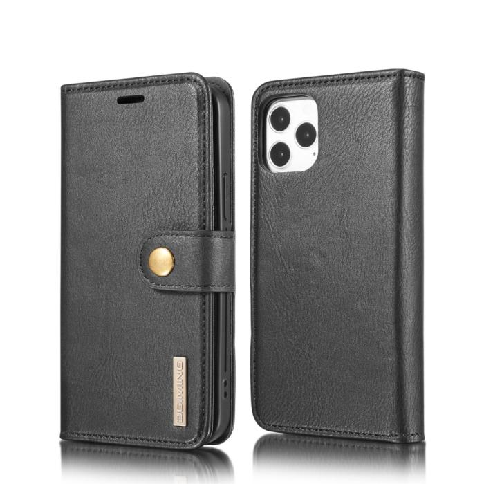 Bild 2, DG.MING iPhone 12 / 12 Pro - DG.MING Fodral/Magnet Skal - Svart