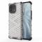  Xiaomi Mi 11 - Armor Honeycomb Textur Skal - Vit