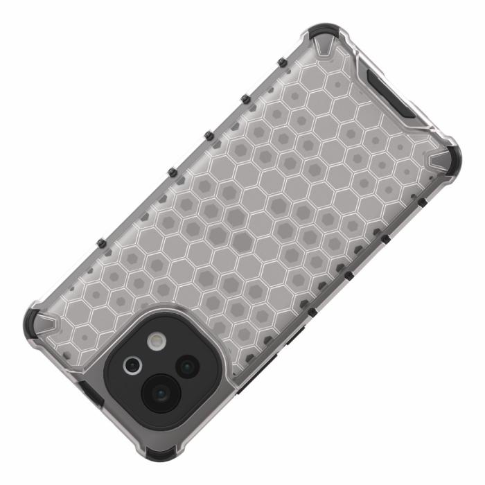 Bild 5,  Xiaomi Mi 11 - Armor Honeycomb Textur Skal - Vit