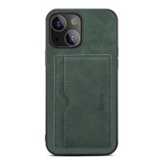  iPhone 13 - Hybrid Skal Kortfack Kickstand - Gr&ouml;n