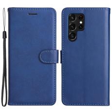  Samsung Galaxy S22 Ultra Fodral L&auml;der Bl&aring;