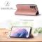 LC.IMEEKE LC.IMEEKE Samsung Galaxy S22 Plus Fodral Flip Läder Rosa