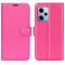  Xiaomi Redmi Note 12 Pro 5G Fodral Litchi Läder Rosa
