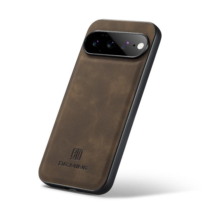 Bild 5, DG.MING DG.MING Google Pixel 11 Pro XL Skal Läderbelagt Brun