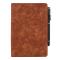  Samsung Galaxy Tab A8 10.5 (2021) Fodral Tryckt Flower Brun