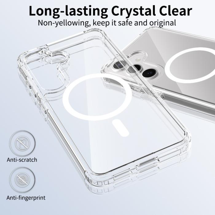 Bild 2,  Samsung Galaxy S26 Skal MagSafe Hybrid Transparent
