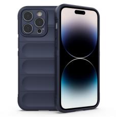  iPhone 14 Pro Skal Magic Shield TPU M&ouml;rk Bl&aring;