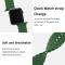 ColorPop Apple Watch 42/41/40/38 mm Armband Ocean Wave Army Green