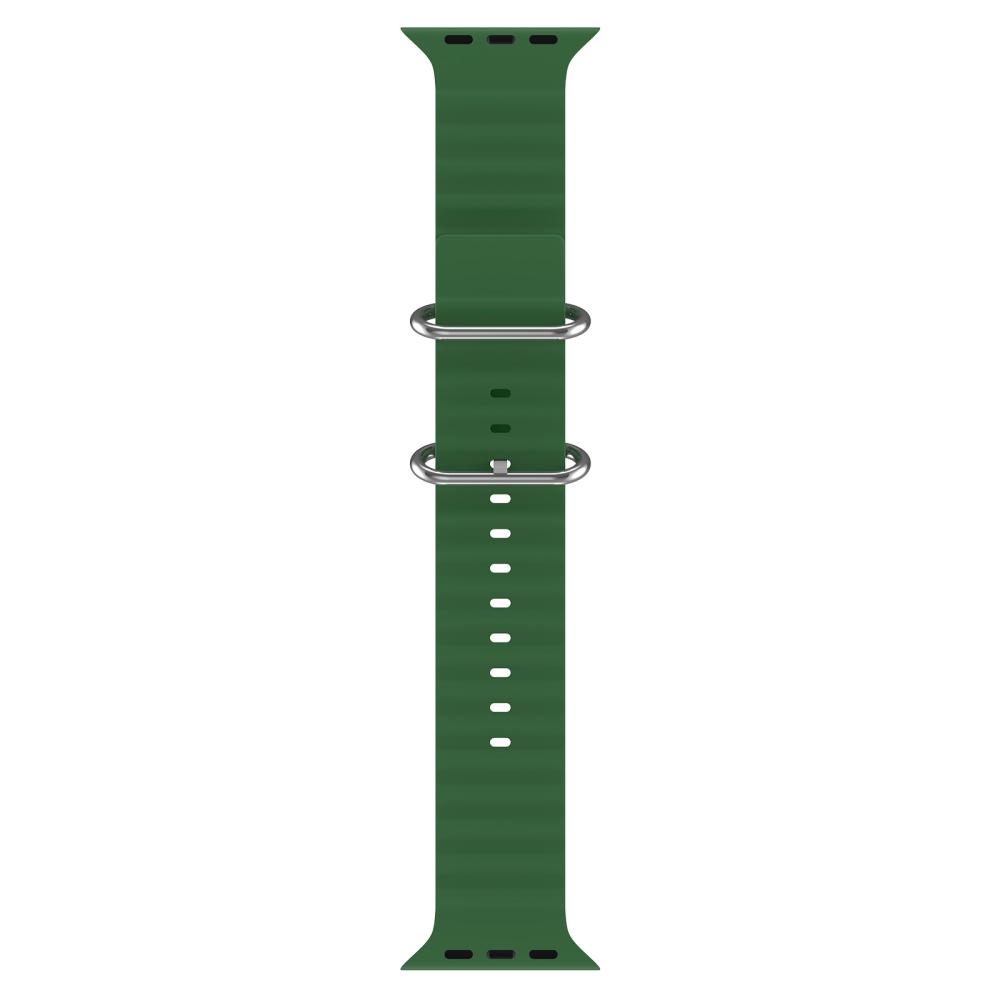 ColorPop Apple Watch 42/41/40/38 mm Armband Ocean Wave Army Green