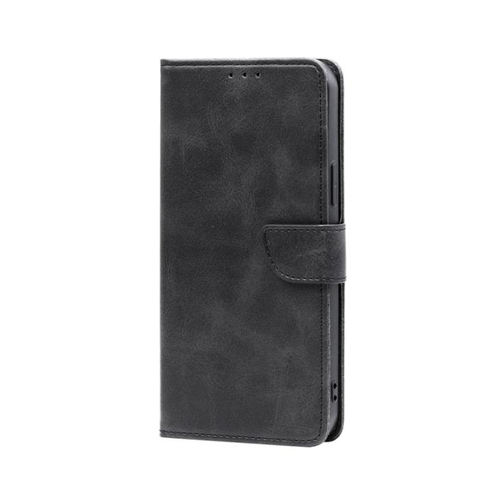 Bild 2,  Motorola Moto G13 / G23 / G53 5G Fodral Solid Läder Svart