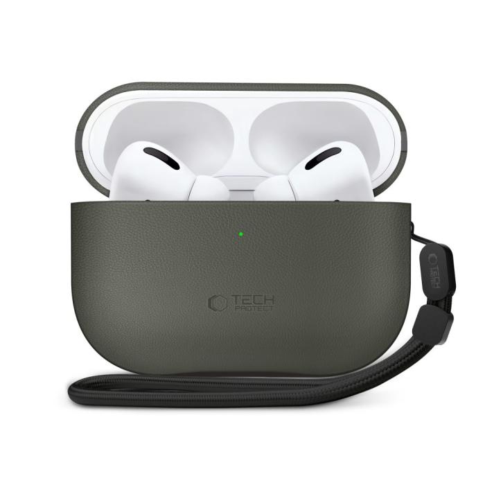 Bild 2, Tech-Protect Tech-Protect AirPods Pro 3 Skal NaturalFit Olive Green
