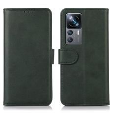  Xiaomi 12T / 12T Pro Fodral Solid L&auml;der Gr&ouml;n