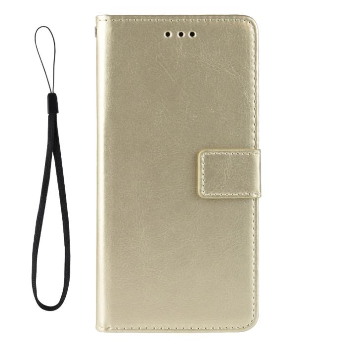 Bild 2,  Xiaomi Mi 11 - Crazy Horse Fodral - Guld