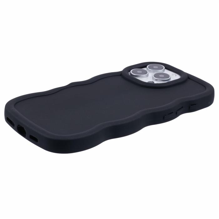 Bild 5,  iPhone 16 Pro Mobilskal Wavy Svart