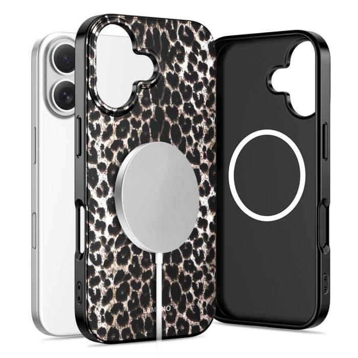 Bild 2, Tech-Protect Tech-Protect iPhone 17 Skal MagSafe Lamano Leopard