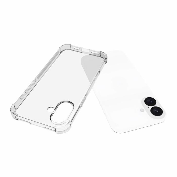 Bild 3,  iPhone 16 Plus Skal Shockproof TPU Transparent