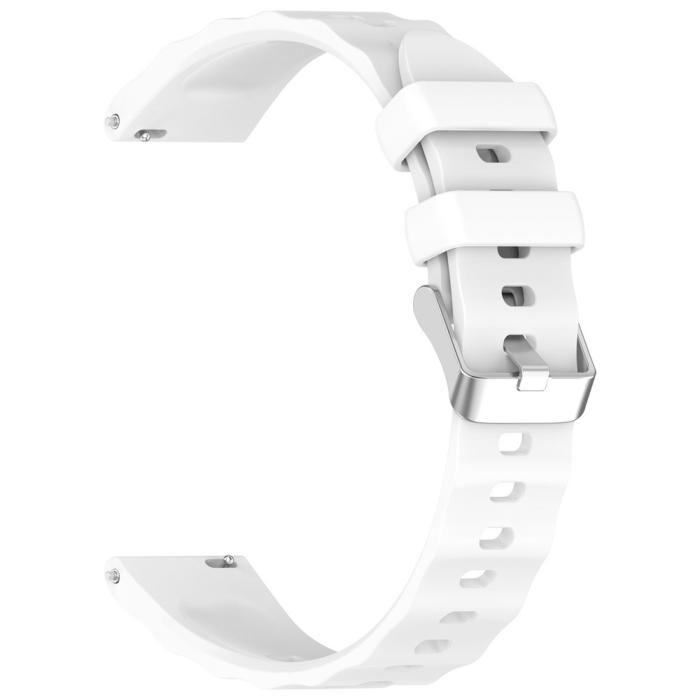 Bild 2,  Huawei Watch GT 6 41 mm / 5 Pro 42 mm Armband Silikon Vit