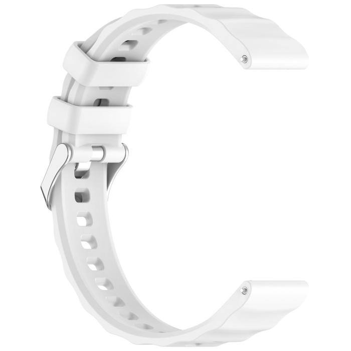 Bild 3,  Huawei Watch GT 6 41 mm / 5 Pro 42 mm Armband Silikon Vit