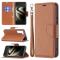  Samsung Galaxy S22 Fodral Litchi Shark Brun
