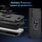  Samsung Galaxy S25 Skal Hybrid Armor Ring Svart