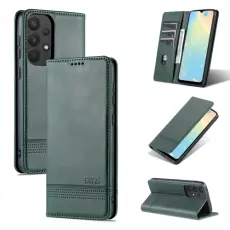 AZNS AZNS Samsung Galaxy A33 5G Fodral Flip M&ouml;rk Gr&ouml;n