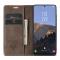 CASEME CASEME Galaxy S24 Fodral Flip Retro Läder Brun