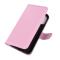  iPhone 12 Pro Max Fodral Litchi Läder Ljus Rosa
