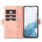 LC.IMEEKE LC.IMEEKE Samsung Galaxy S23 Fodral Läder Rosa