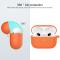  AirPods 3 Skal Silikon Med Krok Orange