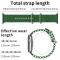 ColorPop Apple Watch 42/41/40/38 mm Armband Ocean Wave Army Green