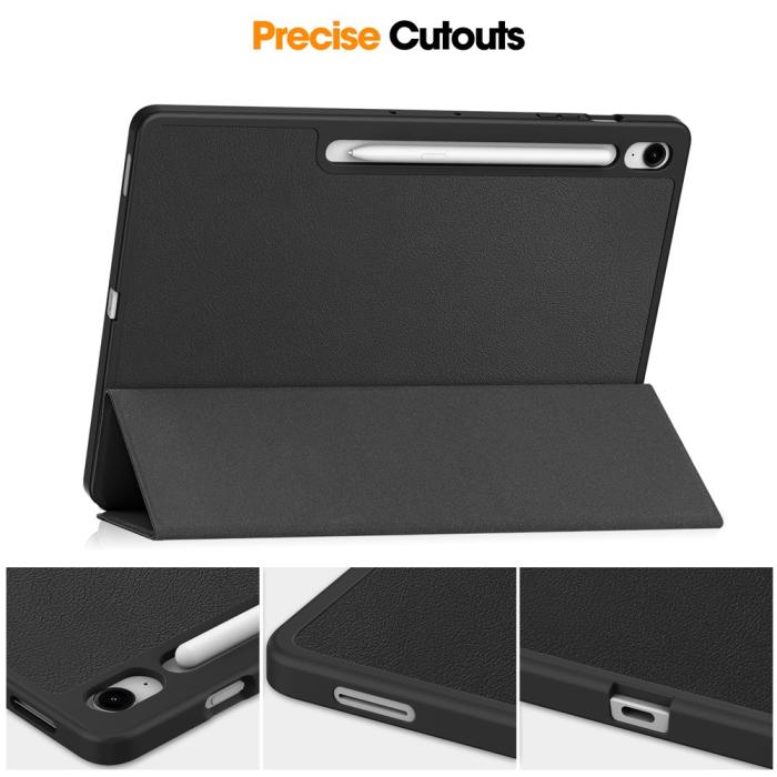 Bild 4,  Samsung Galaxy Tab S10 FE Plus Fodral Tri-Fold Pennhållare
