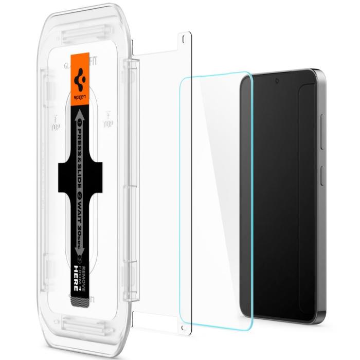 Bild 6, Spigen Spigen Galaxy S25 / S24 2-PACK GLAS.tR 