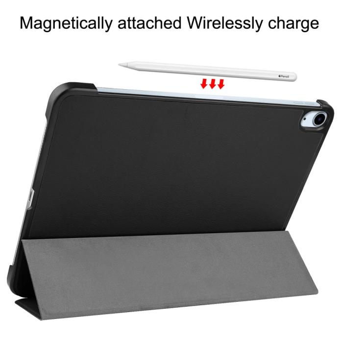 Bild 6,  iPad Air 13 2026-2024 Fodral Tri-Fold Svart