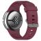  Google Pixel Watch 4 / 3 45 mm Armband Silikon Vinröd